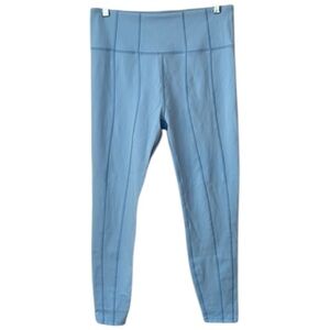 LSPACE Active Cornflower Blue High Waisted Leggings Size L